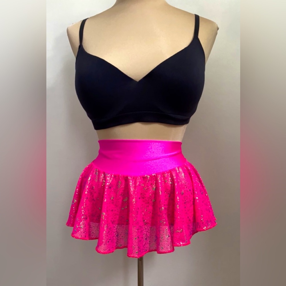 Pink Exotic Dancer Skirt